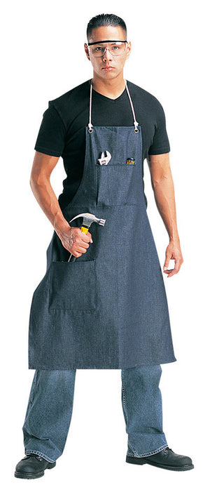 Blue Denim 2-Pocket Apron