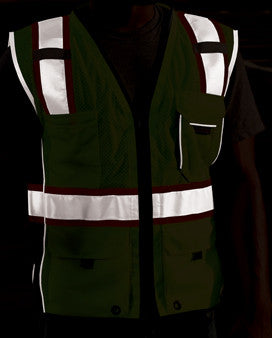 Black Series Vest Class 2  Orange