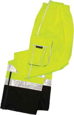 Premium Black Series Rainwear Pants  Lime