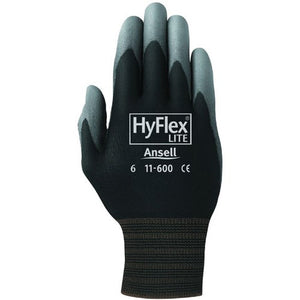 Hyflex Nitrile Dipped Gloves  Black