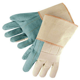 Hot Mill Gloves  4-1/2" Cuff  Green