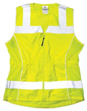 Premium Brilliant Series Ladies Fitted Vest  Lime