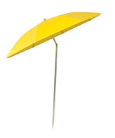 Standard Umbrella w/ Center Pole - 86" Aluminum w/ Tilt