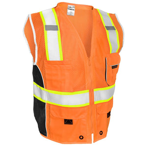 Black Series Vest Class 2  Orange