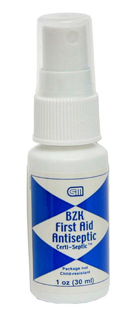 Non-Aerosol Antiseptic BZK Spray