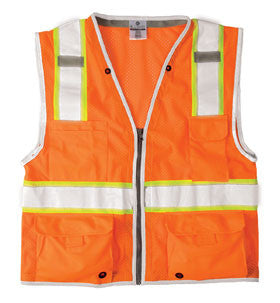 Brilliant Series Heavy Duty Class 2 Vest - Orange