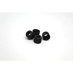 PP Blk Open Hole S/Cap,8mm 8-425