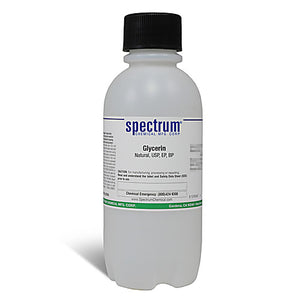Glycerin, Natural, USP, EP, BP
