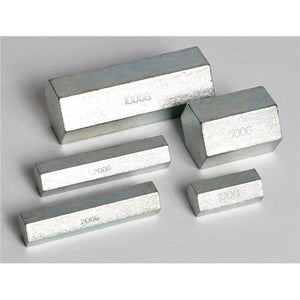 Plated Hexagonal Mass Set