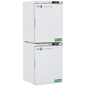 Premier Laboratory Solid Door 5.2 cu. ft. Refrigerator/Solid Door 4 cu. ft. capacity Freezer -20°C