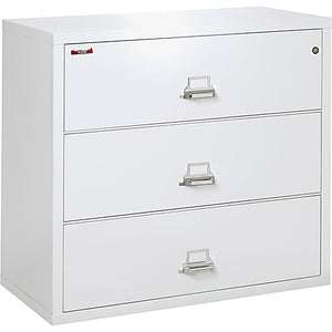 1 Hour Fire Rated 3 Drawer Lateral File Cabinet, 44" Wide