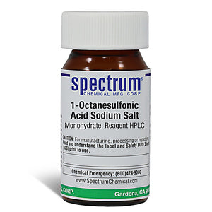 1-Octanesulfonic Acid Sodium Salt, Monohydrate, Reagent HPLC