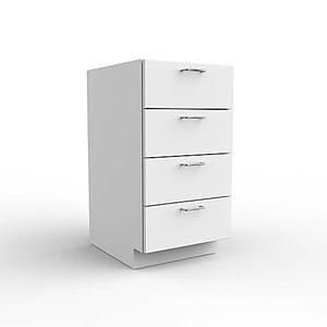 4 Drawer Cabinet, Standing Height Base Cabinet