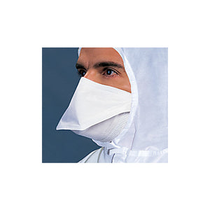 Kimtech™ M3 Face Masks (62484), Pouch-Style, 2 Knit Headbands, Double Bag, White, One Size, 200 Masks / Case, 20 / Bag, 10 Bags
