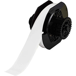 B30 Series ToughWash Washdown Resistant Labels 1.125 in W x 50 ft L White