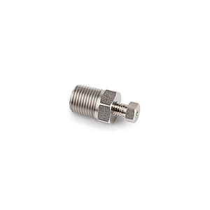 Male Pipe to Valco Internal Adapter (Stainless Steel)