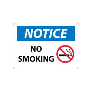 Notice, No Smoking, Graphic Signs