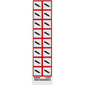 GHS Gas Pressure Picto Labels: Paper