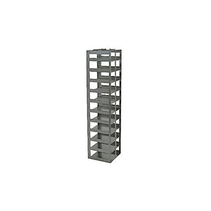 Chest Freezer Rack for Plastic Cryoboxes, capacity 9 boxes, 20 3/4 x 5 7/8 x 6 1/4" (H x W x D)