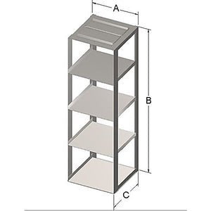 Chest Freezer Racks for 15 & 50mL Tubes