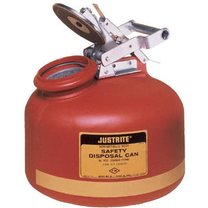 Red Liquid Disposal Cans