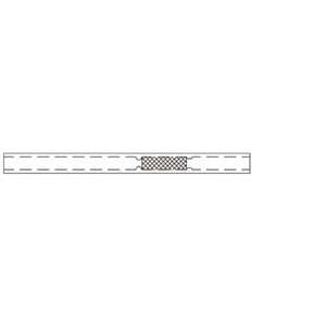 4.0mm ID Precision Inlet Liner w/ Wool for Agilent GCs, equipped with split/splitless inlets