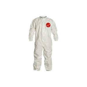 Tychem® 4000 Coveralls with Collar, Elastic Wrists & Ankles (Taped Seams)