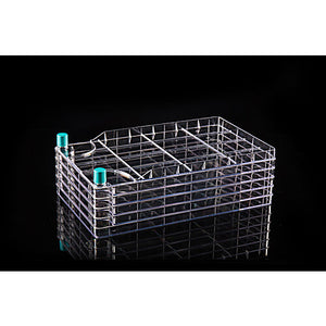 Nest BioFactory 5 Chamber, 1 Wide Vent Cap + 1 Narrow Plug Seal Cap, Total culture area: 3175cm2, TC, Sterile, 1/pk, 4/cs (with 4 sterile wide plug seal caps and 4 sterile narrow vent caps included separately)