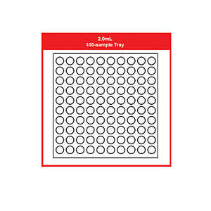 100 Position Sample Tray for LC Autosampler