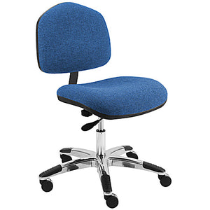 BenchPro Fabric Wide Chair Desk Height and Aluminum Base