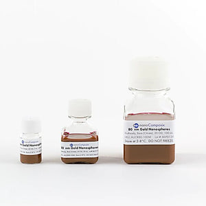 BioReady Gold Nanospheres - Bare (Citrate) - 80 nm, 20 OD in aqueous 0.02 mM sodium citrate