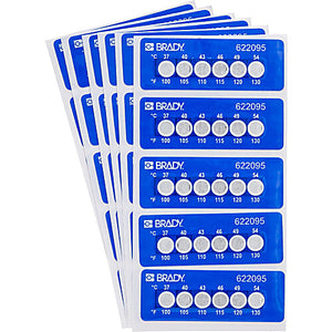 Temperature Indicating 6 Level Labels